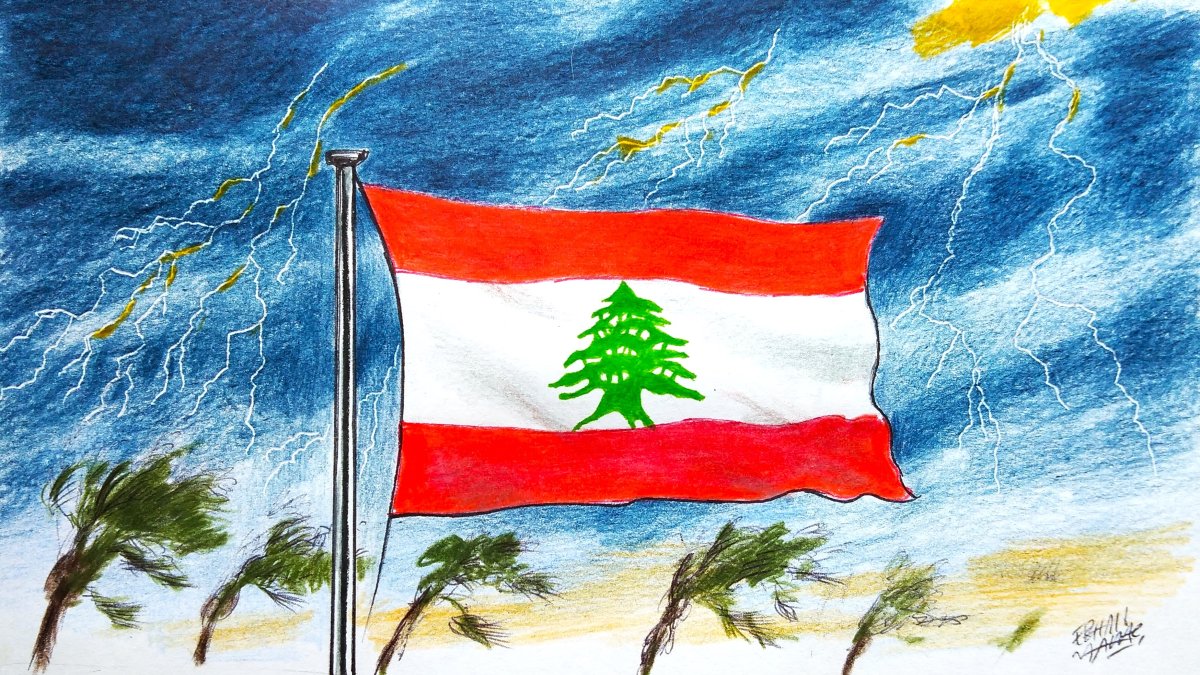 &quot;Like other parts of the Arab world, Lebanese domestic politics is also going through a critical moment.&quot; (Illustration by Erhan Yalvaç)