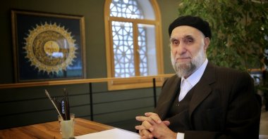 Hasan Çelebi, renowned globally as the &quot;Master of Calligraphers.&quot; (AA Photo)