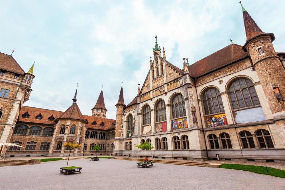 Swiss National Museum (Landesmuseum) located in the center of Zurich, Switzerland. (Shutterstock Photo)
