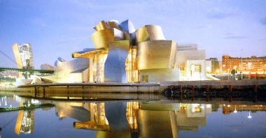 The Guggenheim Museum Bilbao, designed by Canadian-American architect Frank Gehry, is a museum of modern and contemporary art, Bilbao, Spain. (Shutterstock Photo)
