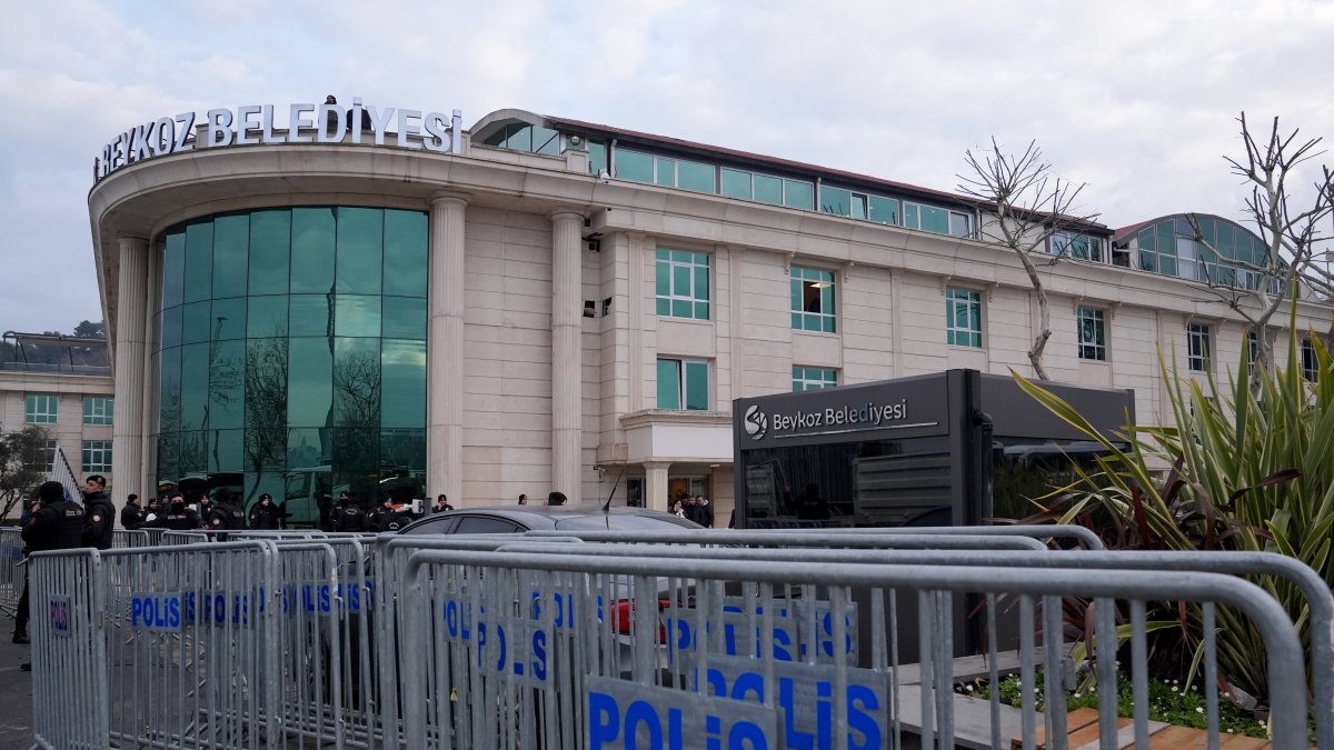 A view of the Beykoz Municipality building following the detention of District Mayor Alaattin Köseler on tender rigging charges, Istanbul, Türkiye, Feb. 27, 2025. (AA Photo)