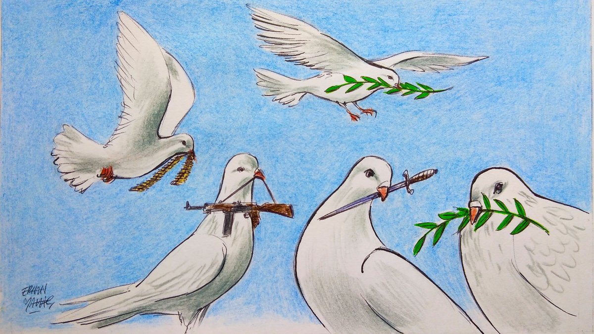 "Anti-establishment actors have succeeded in defeating liberal institutions and rules, as well as directly liberal values and policies at the ballot box in many Western countries." (Illustration by Ethan Yalvaç)