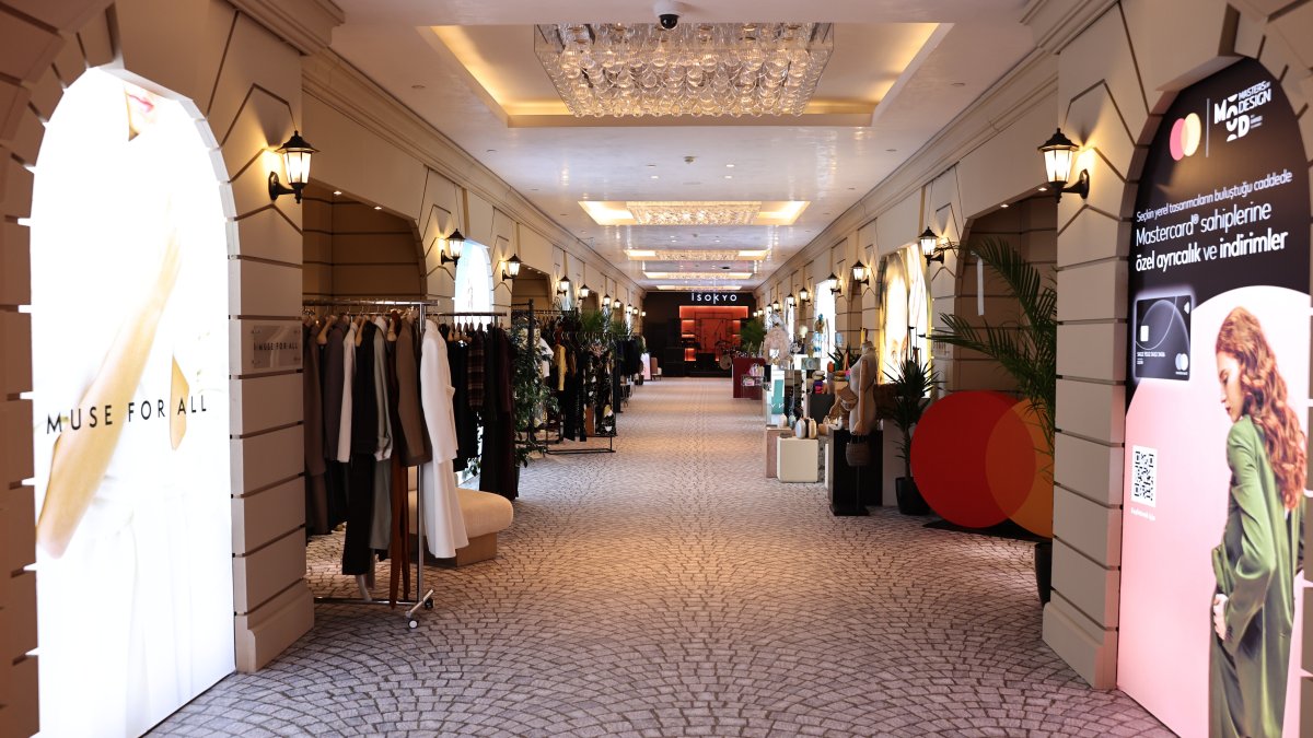 The showrooms of the brands displayed at Raffles, Istanbul, Türkiye, Feb. 10, 2025. (Courtesy of Idil Demirel)