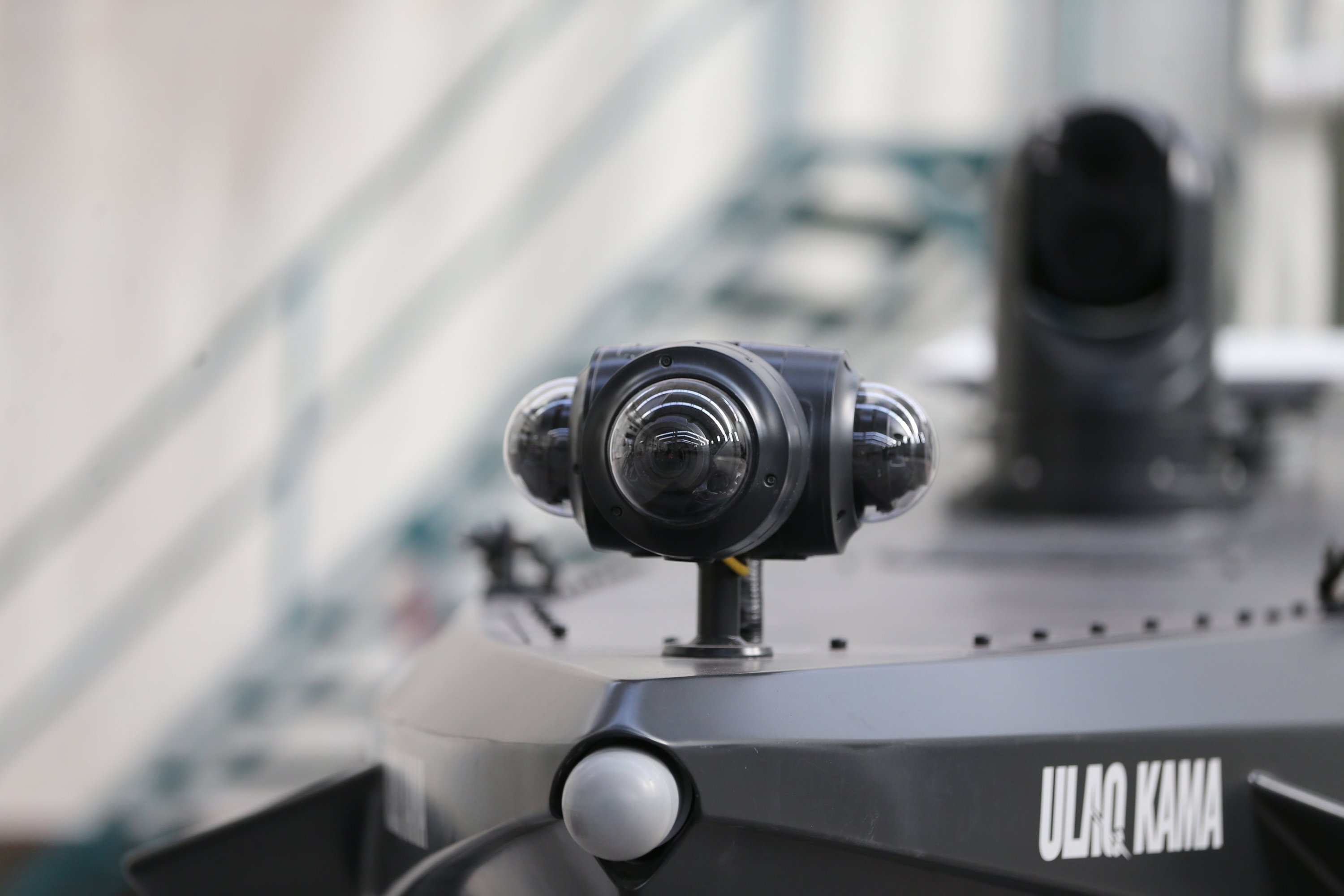 The ULAQ 12 ASuW surface warfare boat” and the ULAQ KAMA expendable unmanned naval vehicle, the new products of ULAQ, Türkiye's first armed unmanned naval vehicle, were developed by ARES Shipyard and Meteksan Defense, Antalya, Türkiye, Nov. 30. 2024. (AA Photo)