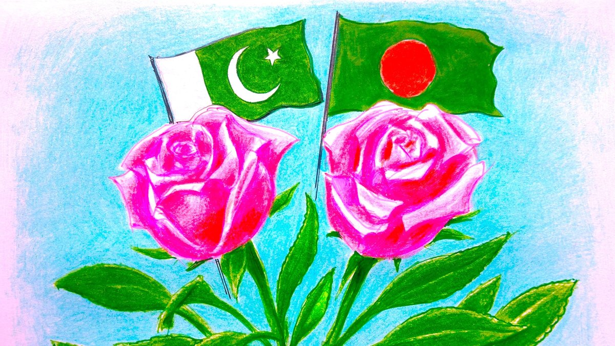 &quot;Bangladesh is responding to the national desire to explore avenues for friendship with Pakistan&quot; (Illustration by Erhan Yalvaç)