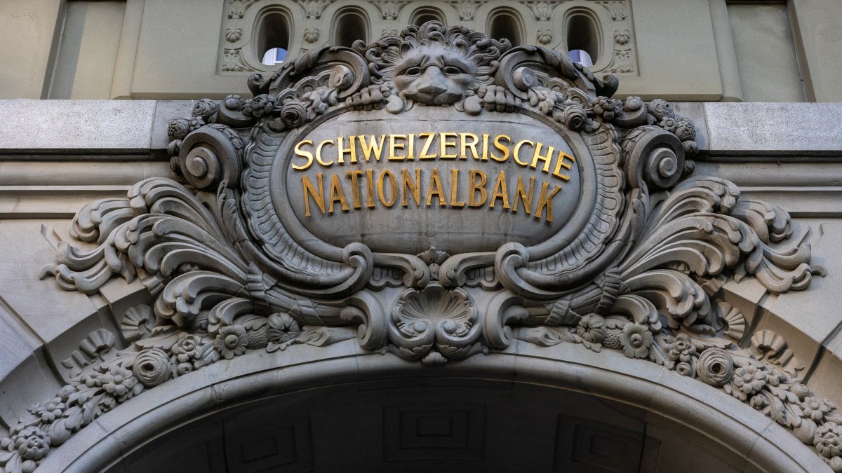 The headquarters of the Swiss National Bank (SNB), Bern, Switzerland, Jan. 29, 2025. (Reuters Photo)