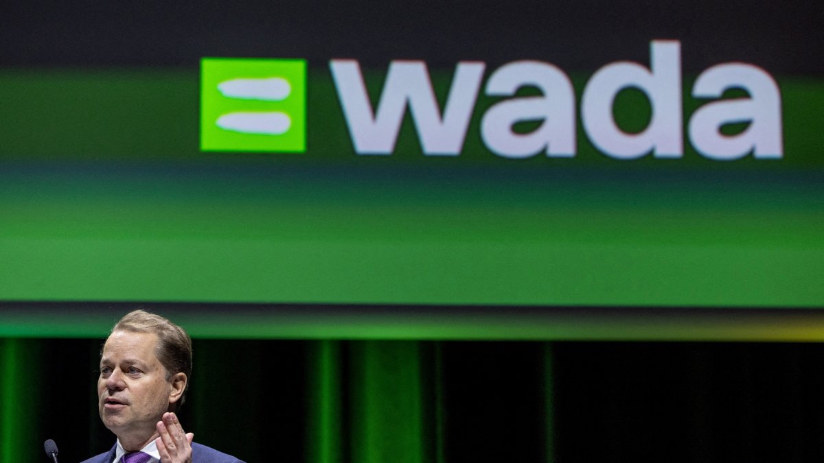 World Anti-Doping Agency (WADA) Director General Olivier Niggli attends the World Anti-Doping Agency Symposium, Lausanne, Switzerland, March 12, 2024. (Reuters Photo)