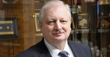 Alexander Darchiyev, candidate for the position of a new ambassador to the U.S., poses for a picture in Moscow, Russia, Nov. 25, 2024. (Reuters Photo)