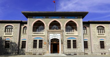 The First Grand National Assembly Building, now a museum, stands as a symbol of Türkiye's history, Ankara, Türkiye, Oct. 27, 2022. (Shutterstock Photo)
