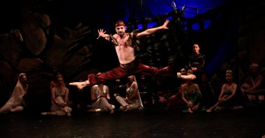The English poet Lord Byron’s poem &quot;The Corsair&quot; is performed as a ballet in a Samsun State Opera and Ballet adaptation, Samsun, northern Türkiye, March 10, 2025. (AA Photo)
