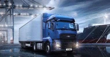 A Ford Trucks F-Line truck is seen in this undated photo. (Courtesy of Ford Trucks)