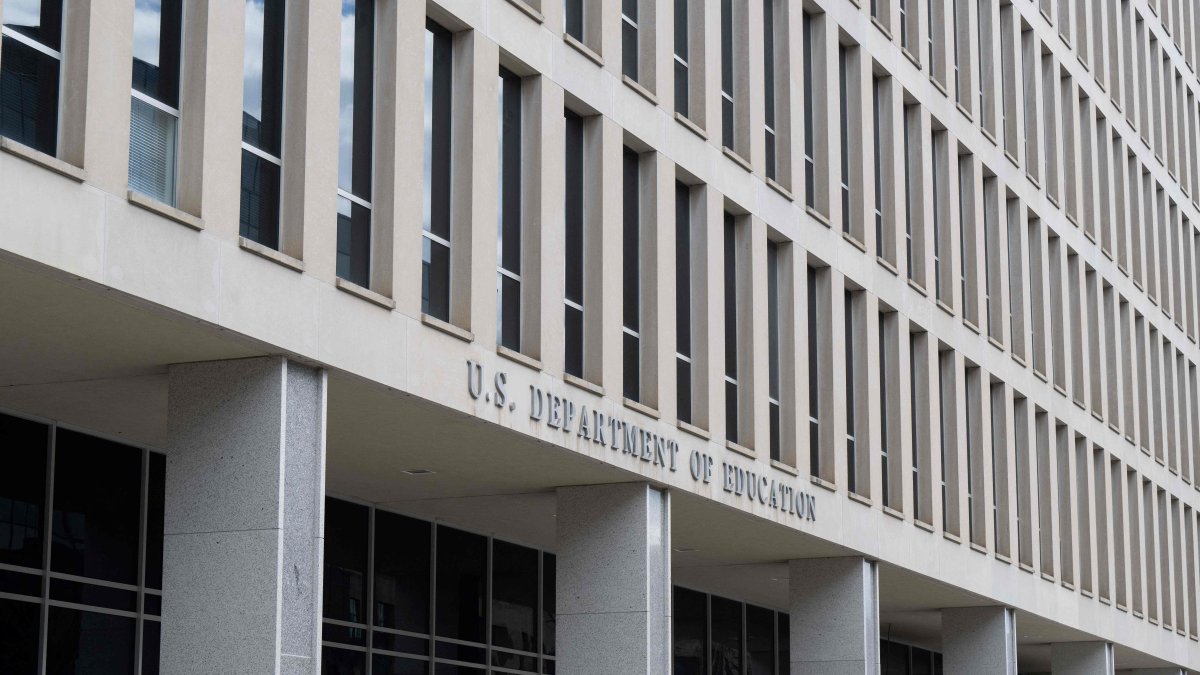 The U.S. Department of Education is seen in Washington, U.S., March 6, 2025. (AFP Photo)