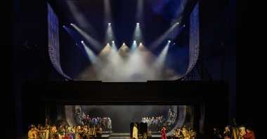 A scene from the opera "The Flying Dutchman." (AA Photo)