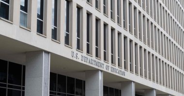 The U.S. Department of Education is seen in Washington, U.S., March 6, 2025. (AFP Photo)