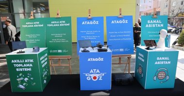 The AI-powered Zabıta360 system was unveiled at a launch event in Istanbul, Türkiye, March 11, 2025. (IHA Photo)