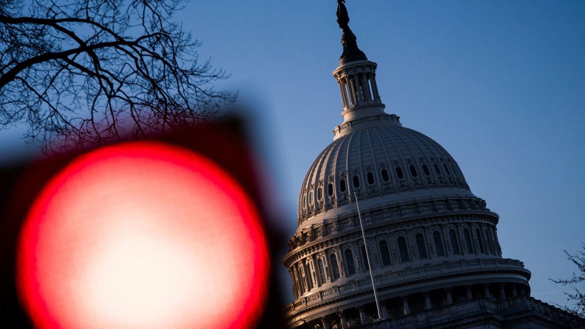 The dome of the U.S. Capitol is seen on the day of a potential budget vote at the U.S. Capitol in Washington, U.S., March 11, 2025. (Reuters Photo)