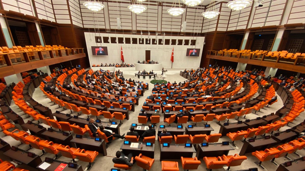 A view of the Turkish Parliament in the capital, Ankara, Türkiye, Mar. 13, 2025. (DHA Photo)