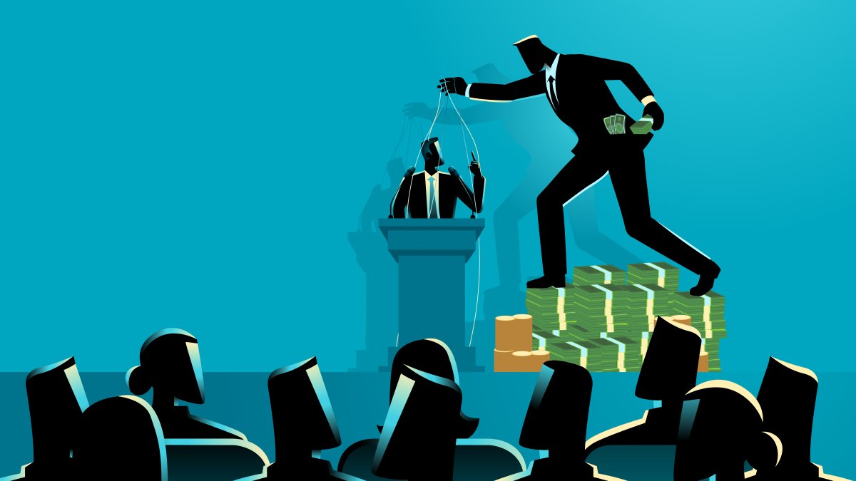 &quot;The techno-oligarchs, wielding immense power through the control of digital infrastructure, data and technological innovation, are challenging the conventional boundaries of governance, power and societal organization.&quot; (Shutterstock Photo)