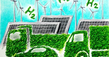 &quot;In the future integrated energy system, hydrogen will play a role alongside renewable electrification and more efficient, circular resource use.&quot; (Illustration by Erhan Yalvaç)