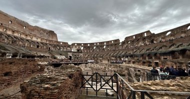 A general view of Colosseum Archaeological Park, Rome, Italy. (AA Photo)