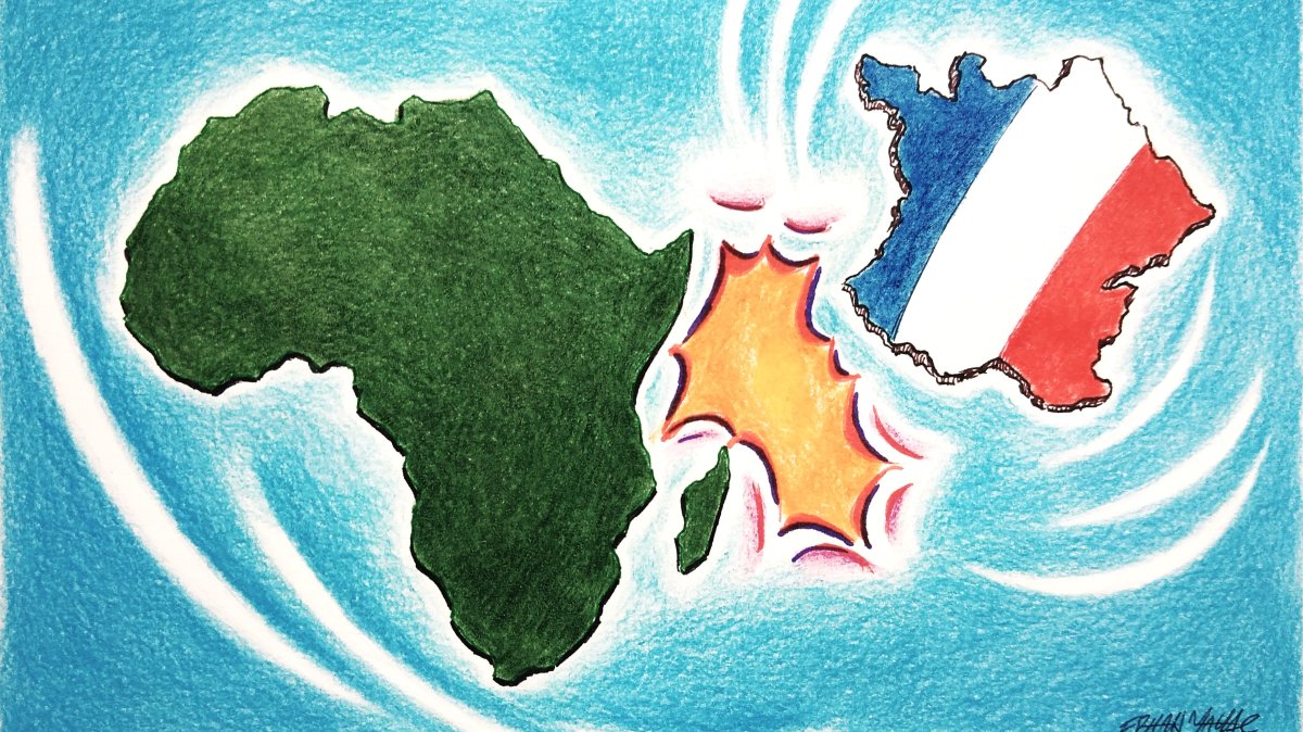 &quot;In the face of growing global uncertainty in the Trump 2.0 era, the decision by many African nations to terminate military agreements and reduce their ties with France appears to be well-timed.&quot; (Illustration by Erhan Yalvaç)