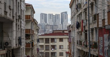 A view from Esenyurt, one of the most crowded districts of Istanbul, Türkiye, April 4, 2023. (EPA Photo)