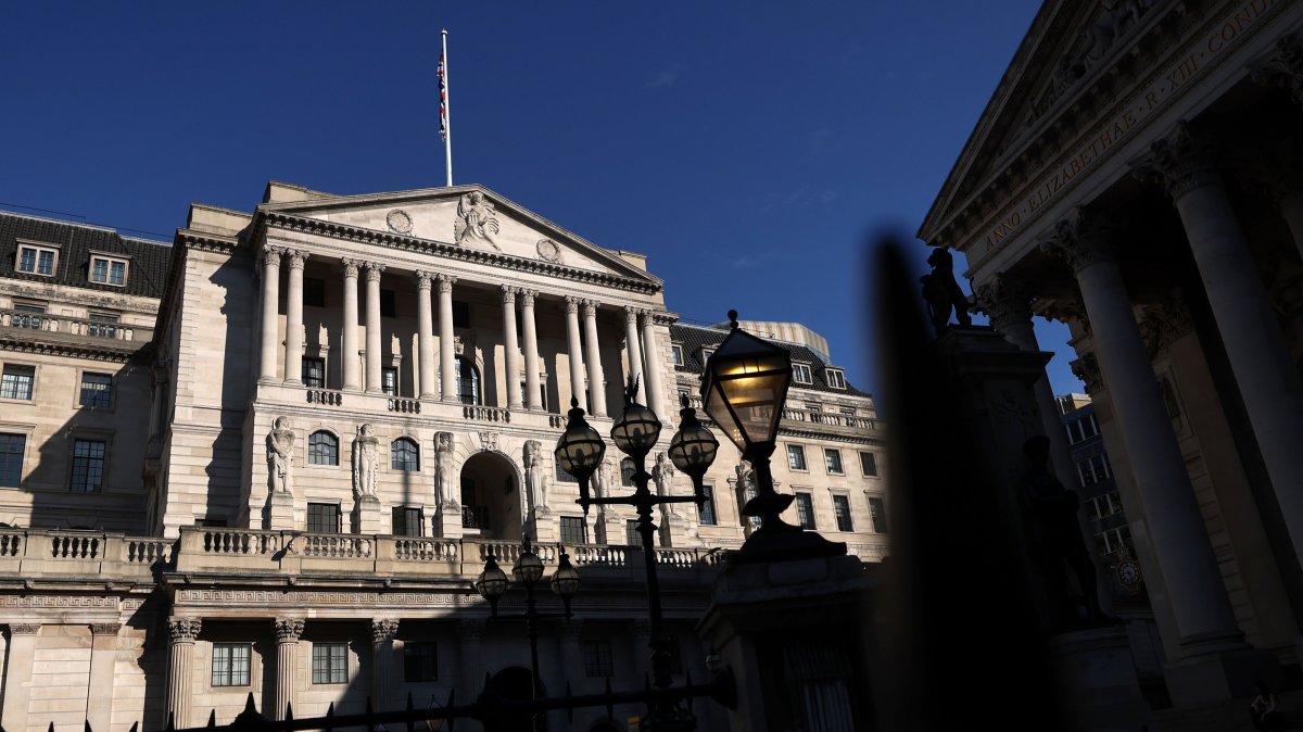 The Bank of England, London, U.K., March 20, 2025. (EPA Photo)