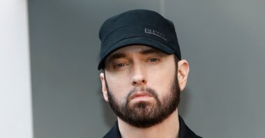 Eminem, Marshall Bruce Mathers III at the 50 Cent Star Ceremony on the Hollywood Walk of Fame in Los Angeles, U.S., Jan. 30, 2019. (Shutterstock Photo)