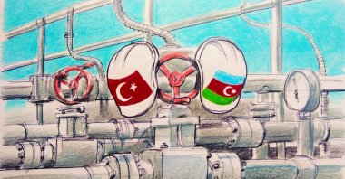 &quot;The recent connection of Türkiye’s gas network to Azerbaijan’s Nakhchivan exclave, inaugurated by President Erdoğan and President Aliyev, underscores the ability to deliver innovative solutions that enhance regional energy resilience.&quot; (Illustration by Erhan Yalvaç)