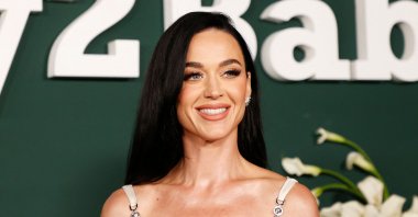 U.S. singer Katy Perry attends the Baby2Baby gala at Pacific Design Center in West Hollywood, California, U.S., Nov. 9, 2024. (AFP Photo)