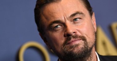 U.S. actor Leonardo DiCaprio arrives for the Academy of Motion Picture Arts and Sciences 14th Annual Governors Awards at the Ray Dolby Ballroom in Los Angeles, U.S., Jan. 9, 2024. (AFP Photo)