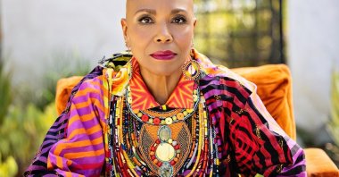 Renowned jazz artist and Grammy and Tony Award winner Dee Dee Bridgewater. (İHA Photo)
