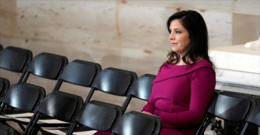 Rep. Elise Stefanik, R-N.Y., arrives for the 60th Presidential Inauguration in the Rotunda of the U.S. Capitol in Washington, Jan. 20, 2025. (Reuters Photo)