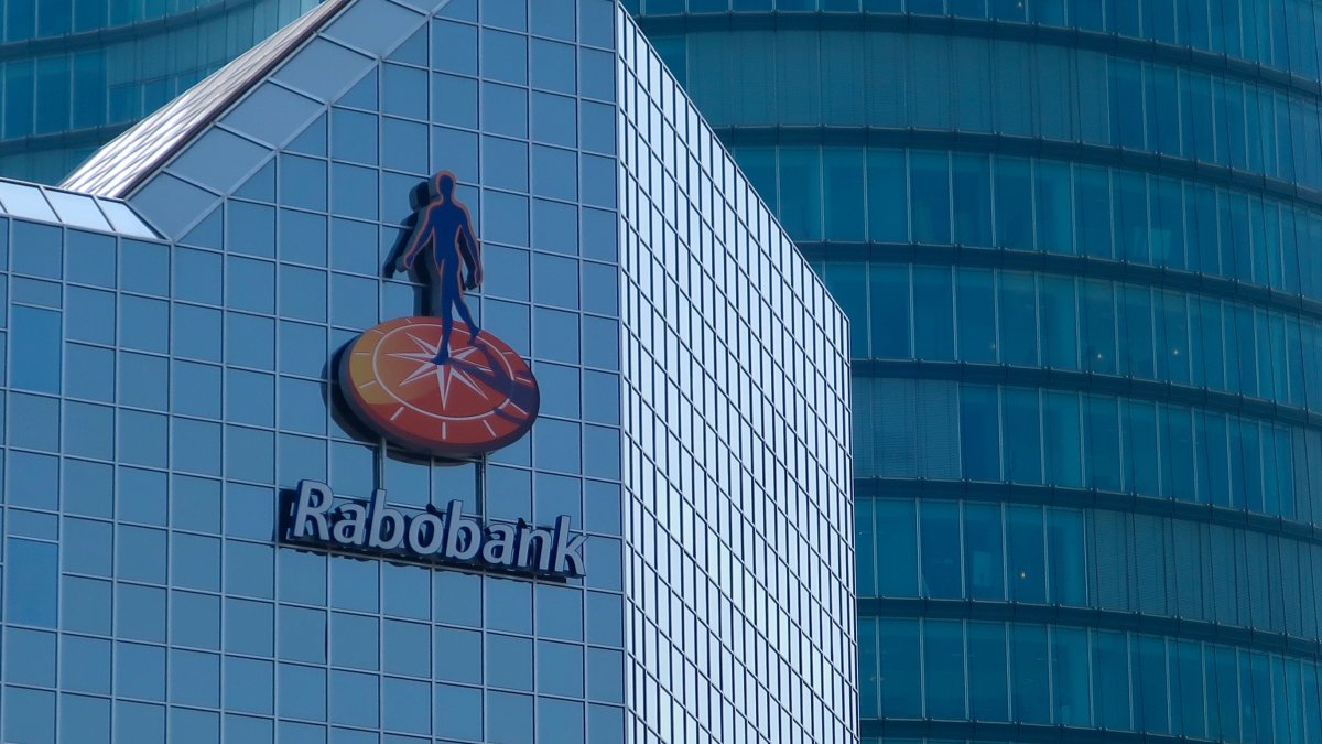 Rabobank logo is seen at the bank&#039;s headquarters building exterior in Utrecht, Netherlands, Aug. 26, 2019. (Shutterstock Photo)