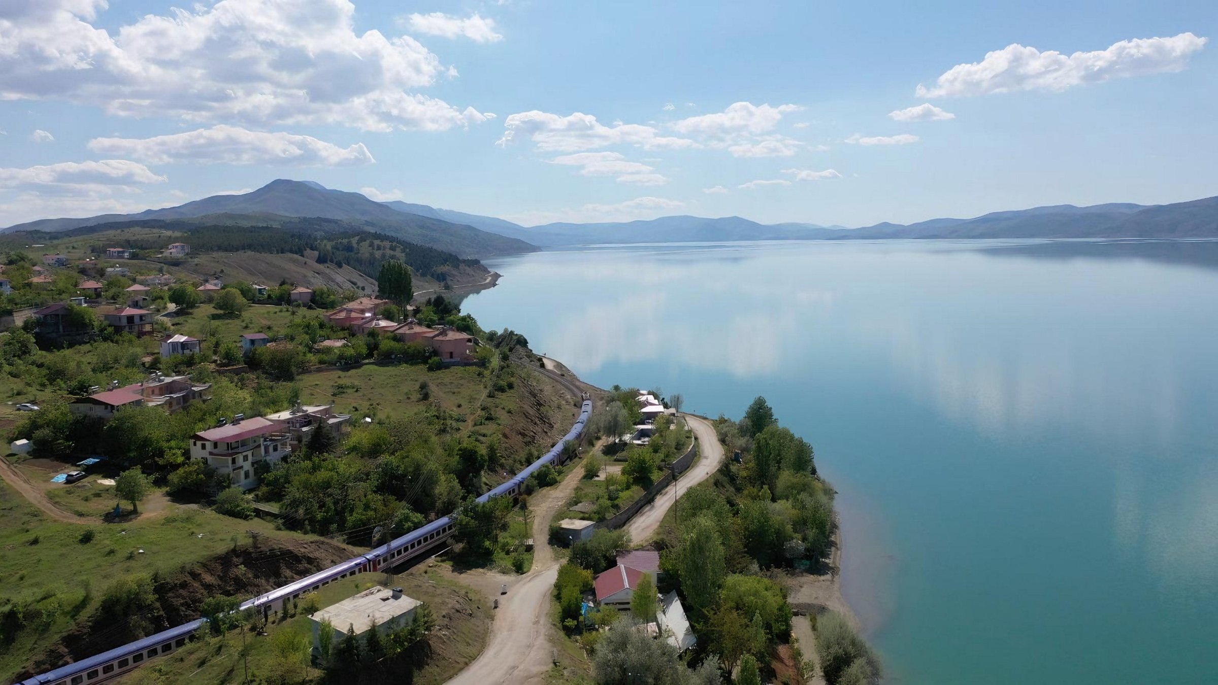 The Touristic Diyarbakır Express passes through Anatolia. (AA Photo)