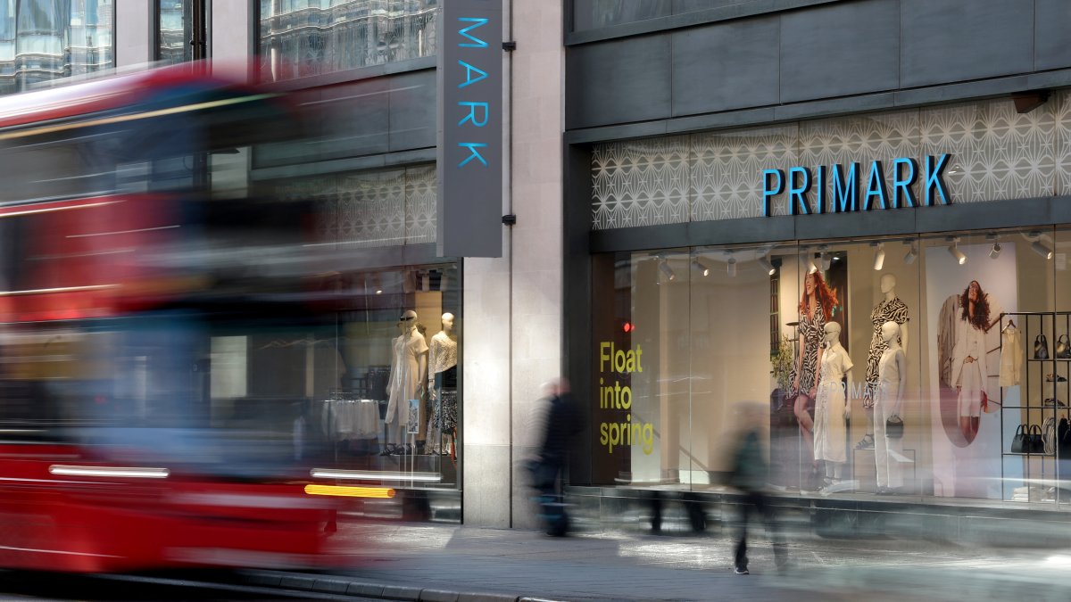 A view of a Primark store on Oxford Street, London, Britain, March 31, 2025. (Reuters Photo)