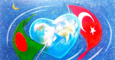 &quot;The burgeoning relationship between Bangladesh and Türkiye offers a compelling case study in South-South cooperation.&quot; (Illustration by Erhan Yalvaç)