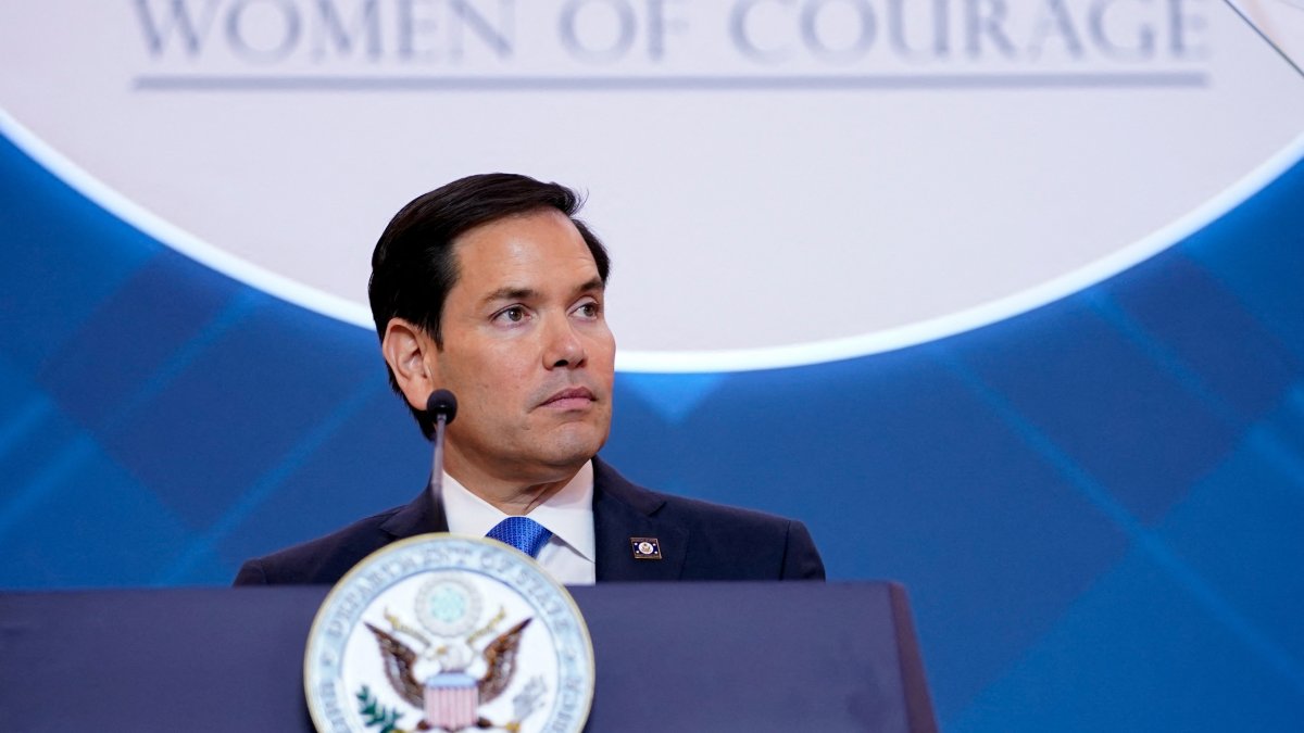 U.S. Secretary of State Marco Rubio attends the 19th annual International Women of Courage Award ceremony at the Department of State, Washington, D.C., U.S., April 1, 2025. (Reuters Photo)