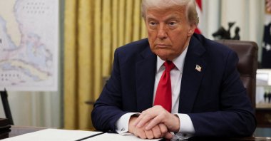 U.S. President Donald Trump prepares to sign an executive order at the White House, Washington, D.C., U.S., March 31, 2025. (Reuters Photo)