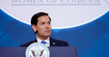 U.S. Secretary of State Marco Rubio attends the 19th annual International Women of Courage Award ceremony at the Department of State, Washington, D.C., U.S., April 1, 2025. (Reuters Photo)