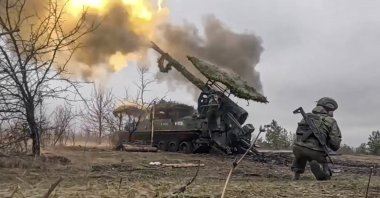 A still image taken from an undated handout video provided by the Press Service of the Russian Ministry of Defense, March 31, 2025. (EPA Photo)