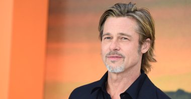 Brad Pitt attends the U.K. premiere for &quot;Once Upon A Time In Hollywood&quot; in Leicester Square, London, U.K., July 30, 2019. (Shutterstock Photo)