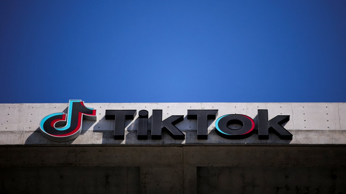 A general view of the offices of TikTok,  as the site faces an April 5 deadline to reach a deal to find a non-Chinese buyer under threat of being banned from the United States, in Culver City, California, U.S., April 2, 2025. (Reuters Photo)