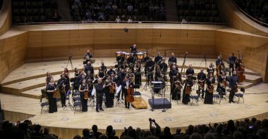 The 39th International Ankara Music Festival opened with a spectacular concert, Ankara, Türkiye, April 4, 2025. (Courtesy of International Ankara Music Festival)