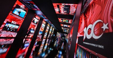 The diplomacy tunnel is seen at the NEST Congress center in Antalya, Türkiye, in this undated photo (DHA Photo)