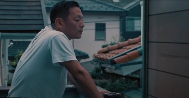 A screenshot from the film &quot;Kodokushi.&quot;