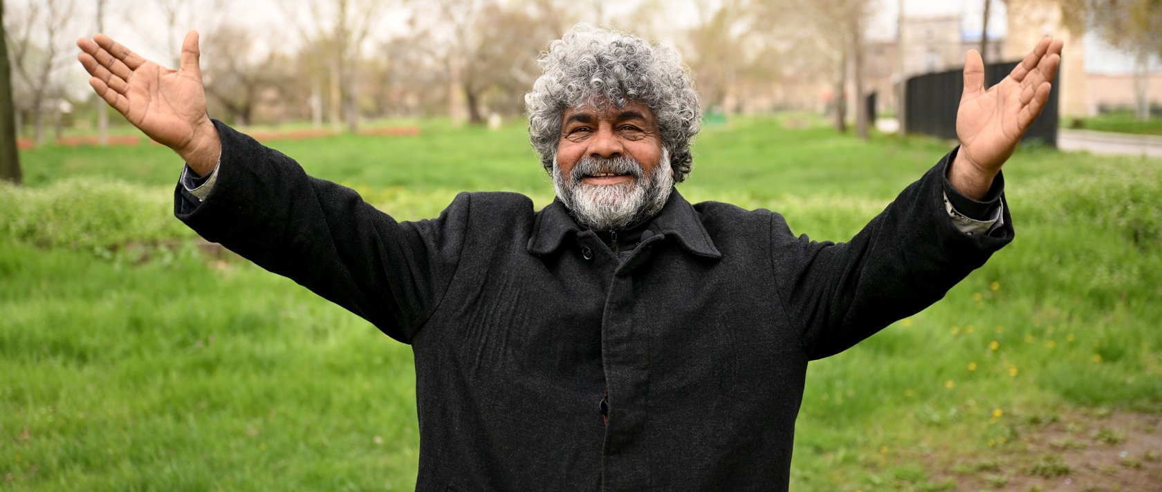 Çeribaşı Fikri Ocak poses during an interview with Anadolu Agency (AA), Edirne, northwestern Türkiye, April 8, 2025. (AA Photo)