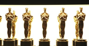 Oscar statuettes appear backstage at the Oscars in Los Angeles, U.S., Feb. 26, 2017. (AP Photo)