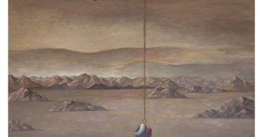 A drawing from the exhibition &quot;I’m Still Alive.&quot; (Courtesy of Samed Karagöz)