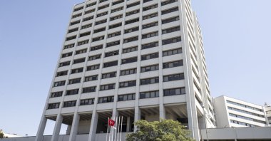The headquarters of the Central Bank of the Republic of Türkiye, Ankara, Türkiye, July 28, 2022. (AA Photo)